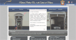 Desktop Screenshot of notaria6mex.com